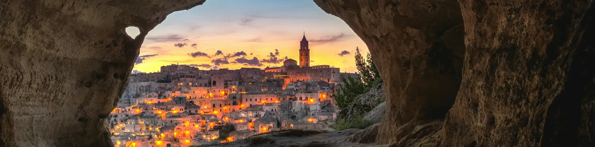 Matera: uolose iškaltas miestas