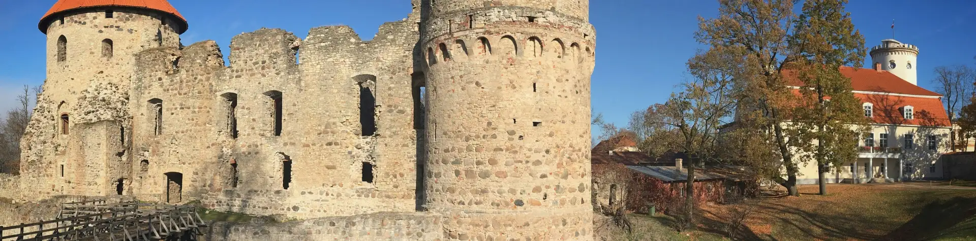 Romantikos paieškos Latvijoje: Cėsių pilis