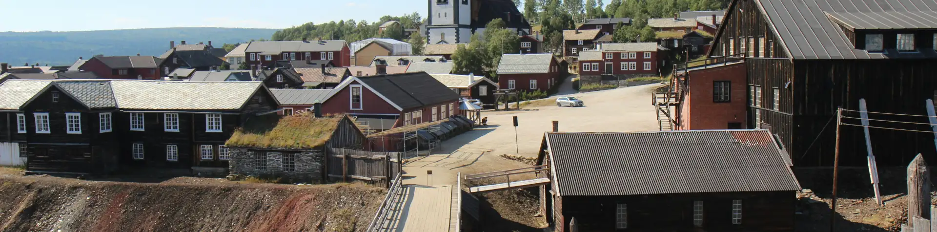 Roros – kalnakasių miestelis Norvegijoje